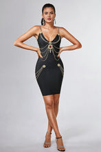 Angelique Chains Bandage Mini Dress - 4 Colors