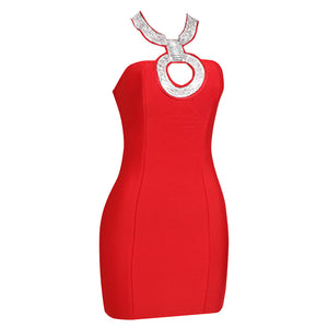 Odette Bandage Mini Dress - 3 Colos