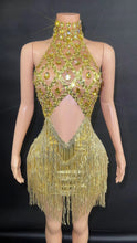 Miley  Diamond Sequin Fringe Metallic Mini Dress - 4 Colors