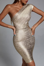 Elena Metallic Bandage Dress - 2 Colors