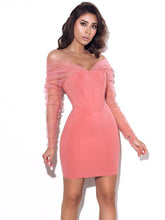 Zofia Bandage Mesh Corset Mini Dress - 3 Colors