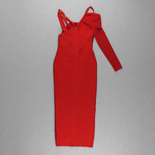 Zetari Midi Bandage Dress - Red