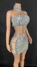 Thalia Rhinestone Diamante Top/Skirt Set - 5 Colors