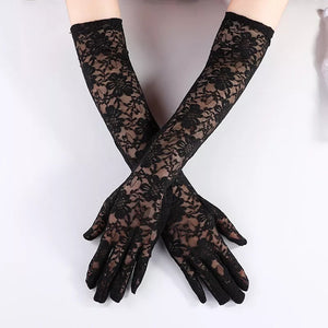 Valery Lace Coquette Gloves - 3 colors