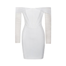 Zofia Bandage Mesh Corset Mini Dress - 3 Colors