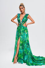 Jenny Jungle Maxi Dress - Green