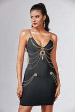 Angelique Chains Bandage Mini Dress - 4 Colors