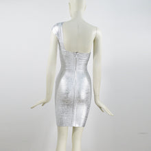 Elena Metallic Bandage Dress - 2 Colors