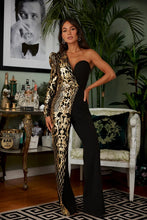 Nataly Sequin Overlap Jumpsuit - 3 Colors