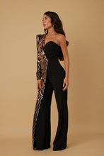 Nataly Sequin Overlap Jumpsuit - 3 Colors