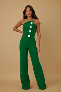 Belinda Strapless Jumpsuit - 10 Colors