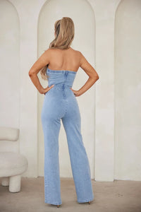 Alexandra Denim Jumpsuit - 3 Colors