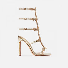 Pandora Diamond High Heels - Gold