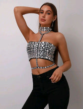 Kennie Rhinestone Bandage Crop Top - 3 Colors