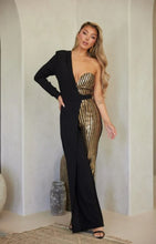 Stacy One Shoulder Sequin Jumpsuit - 3 Colors