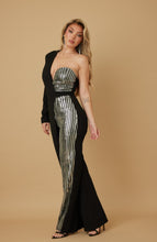 Stacy One Shoulder Sequin Jumpsuit - 3 Colors