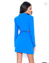 Deanna Two Piece Set Crop Blazer & Skirt