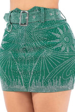 Coachella Rhinestone Mini Skirt - 7 Colors