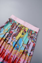 Nolita Blouse & Skirt Set - Pink & Blue Multi