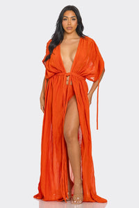 Moana Kimono Maxi Dress - 3 Colors