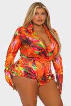 Mahana Short & Bodysuit Set - 3 Colors *PLUS-SIZE*