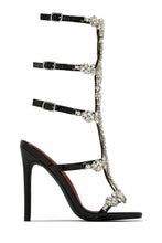 Pandora Diamond High Heels - Black