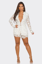 Rosalia Lace Short & Blazer Set - White