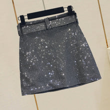 Sisi Rhinestone Mini Skirt - 8 Colors