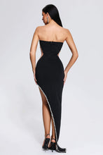 Anastasia Diamonate Strapless Maxi Bandage Dress