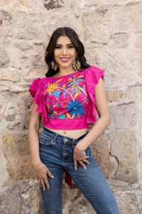 Gabriela Bordado Crop Top - 3 Colors