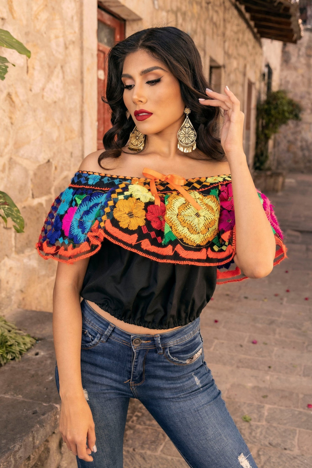 Rosalia Chiapas Bordado Crop Top - 3 Colors