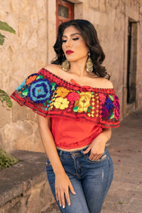 Rosalia Chiapas Bordado Crop Top - 3 Colors