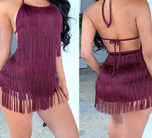 Kristine Tassel Fringe Romper - 7 Colors