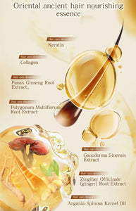 MEIDU GINSENG COLLAGEN SHAMPOO, HAIR MASK & HAIR OIL
