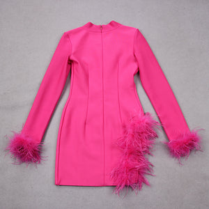 Madeline Feather Blazer Dress - 4 Colors