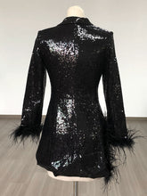 Madeline Feather Blazer Dress - 4 Colors