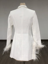 Madeline Feather Blazer Dress - 4 Colors