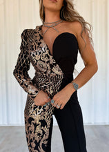 Nataly Sequin Overlap Jumpsuit - 4 Colors