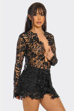 Rosalinda Crochet 2Pcs Set - Black
