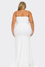 Jessy Rhinestone Maxi Dress - White