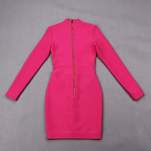 Alice Hot Pink Bandage Dress