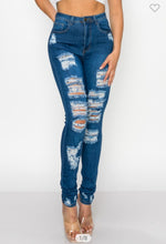 Brandy High Waist Ripped Skinny Jeans