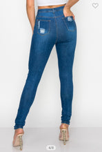 Brandy High Waist Ripped Skinny Jeans