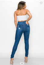 Brandy High Waist Ripped Skinny Jeans