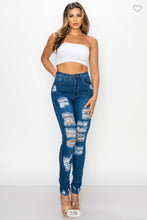 Brandy High Waist Ripped Skinny Jeans