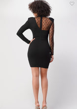 Theresa Black Mini Dress