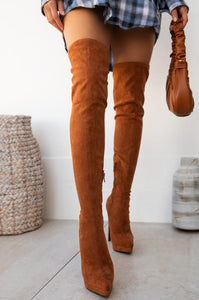 Irina Platform Over The Knee Boots - 5 colors
