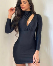 Ally Cutout Long Sleeve Mini Dress - 3 Colors