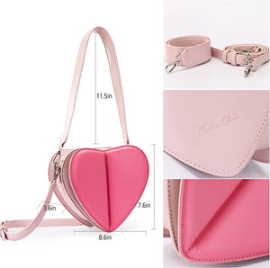 Valentine's Heart Purse - 3 colors