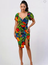 Amazonia Floral Midi Dress - Multi